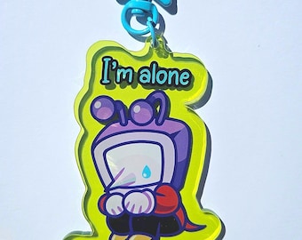 Glooby CRT Keychain