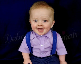 Baby Boy Christening blessing baptism Birthday Boys Romper christening blessing birthday outfit