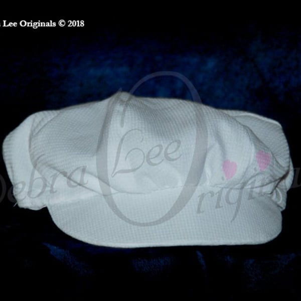 Christening Newsboy Cap.  Ideal for formal occassions blessings, naming cerimonies etc