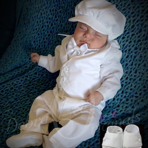 etsy baby boy baptism outfit