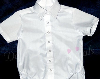 baby boy burgundy dress shirt