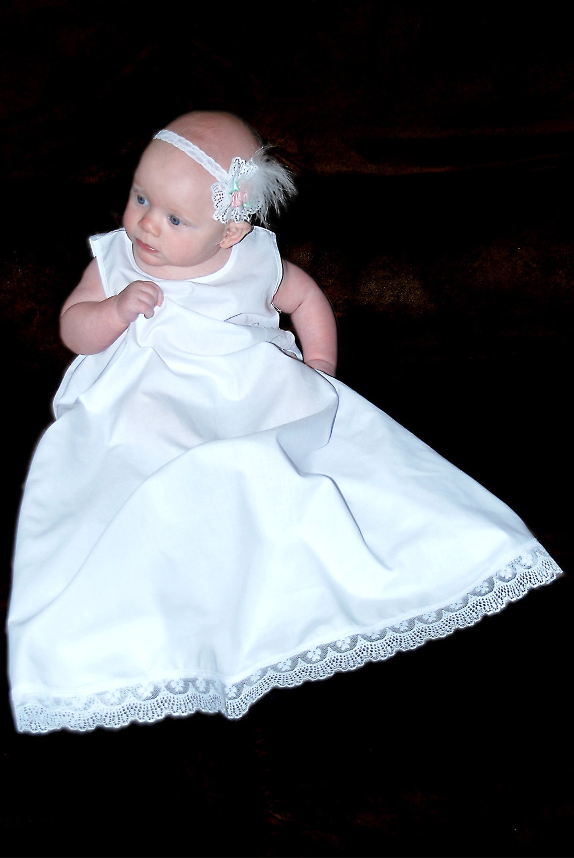 Christening Gown Slip Aline Slip Crotchet Slip Baby Slip Etsy