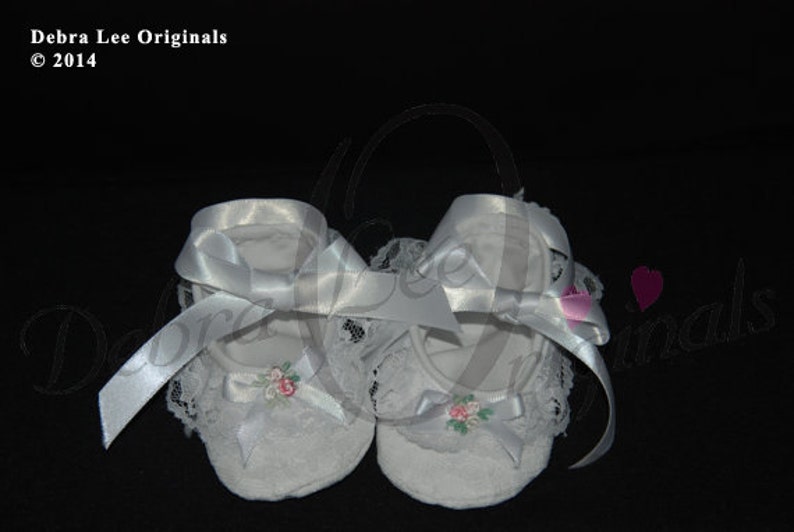 baby christening shoes