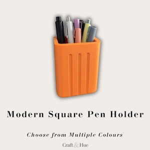 Modern Square Pen Holder