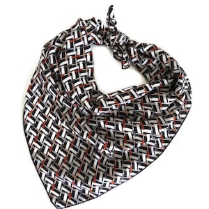 Chiffon Fashion Scarf Geometrics Versatile Square or Long Narrow Chiffon Scarf Head Neck Church Specialty Scarf for every Ocassion