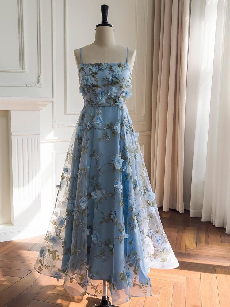 Chiffon Square Neck Dress Bridesmaid
