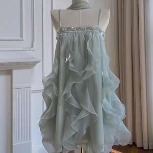 Ice Blue Hoco Dress
