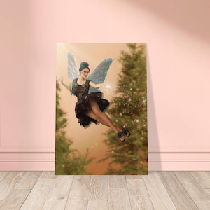 The Enchanted Forest Fairy, Premium Matte Paper Poster, Wall Art Gift Idea.