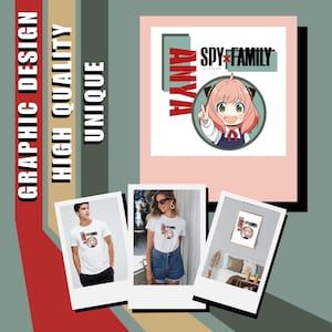 Original Design of Anya Forger - Image of Popular Anime Spy x Family - Exclusive Art of Anya Forger - Character from Spy x Family