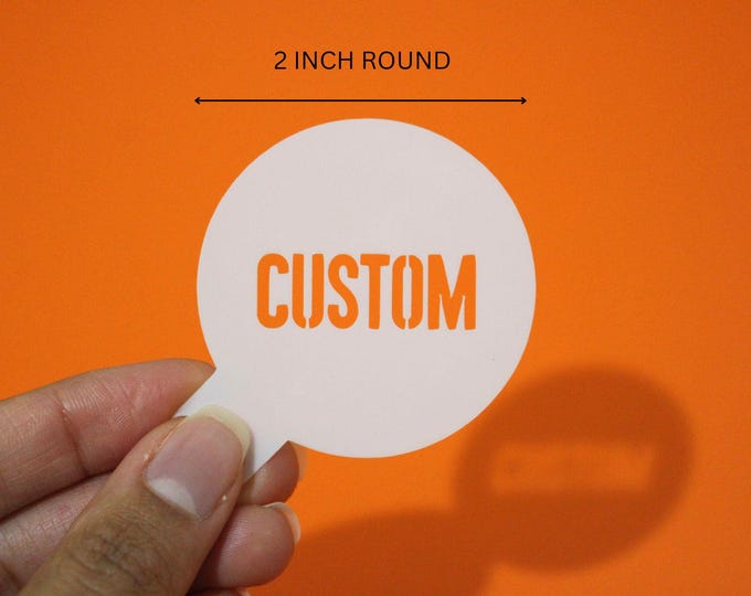 Custom Bespoke Stencil - Mylar, Acrylic, MDF, Or Self-Adhesive - Made In UK - View #4