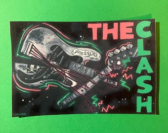 Sticker mat THE CLASH