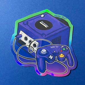 GAMECUBE ホログラフィックステッカー