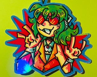 GUMI MEGPOID holographic sticker