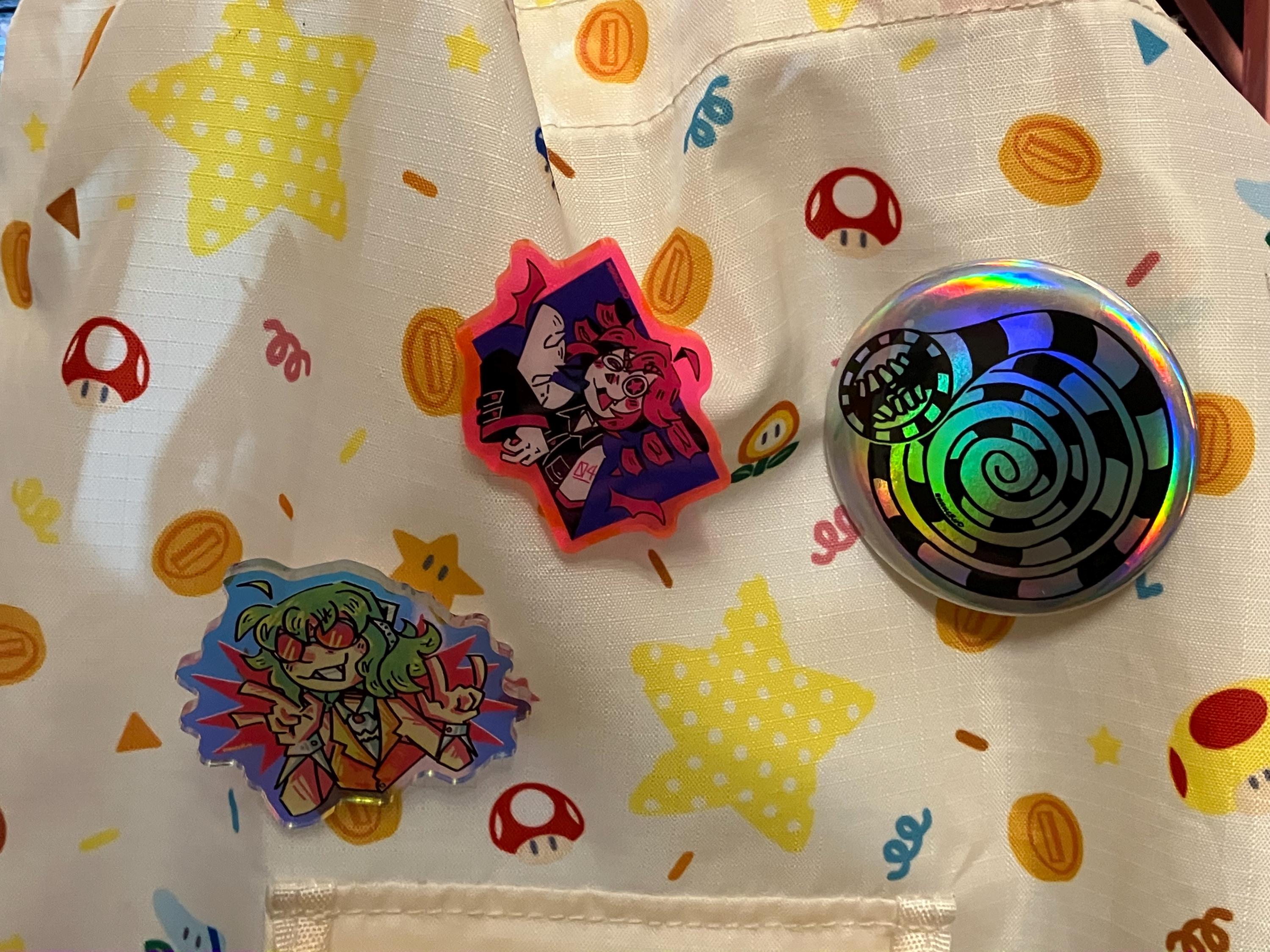 KASANE TETO Acrylic Pin - Etsy