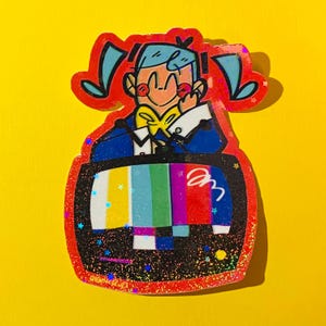 Restocked** HATSUNE MIKU - STATIC holographic stickers