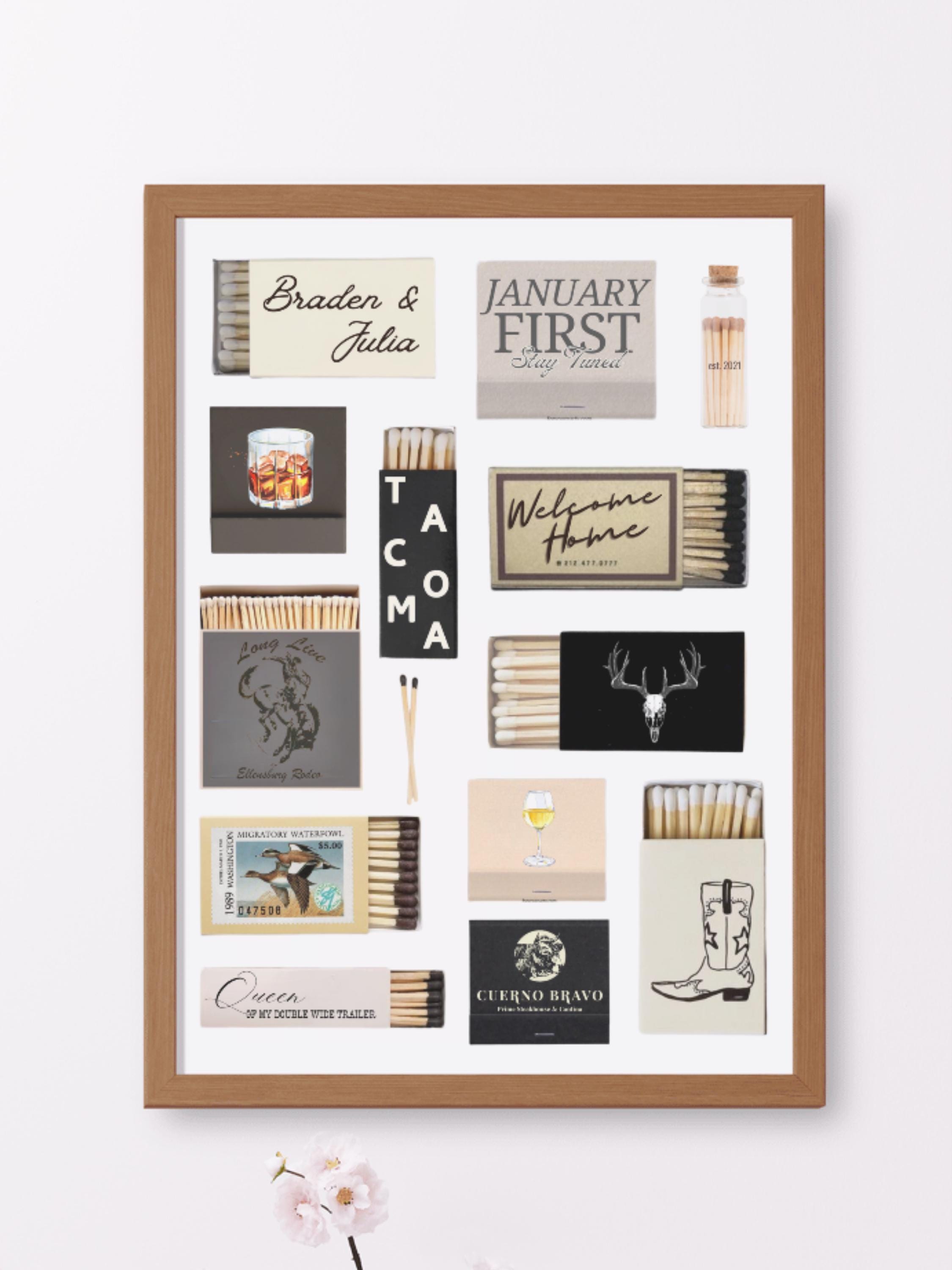 MATCHBOX CANVA TEMPLATE Etsy