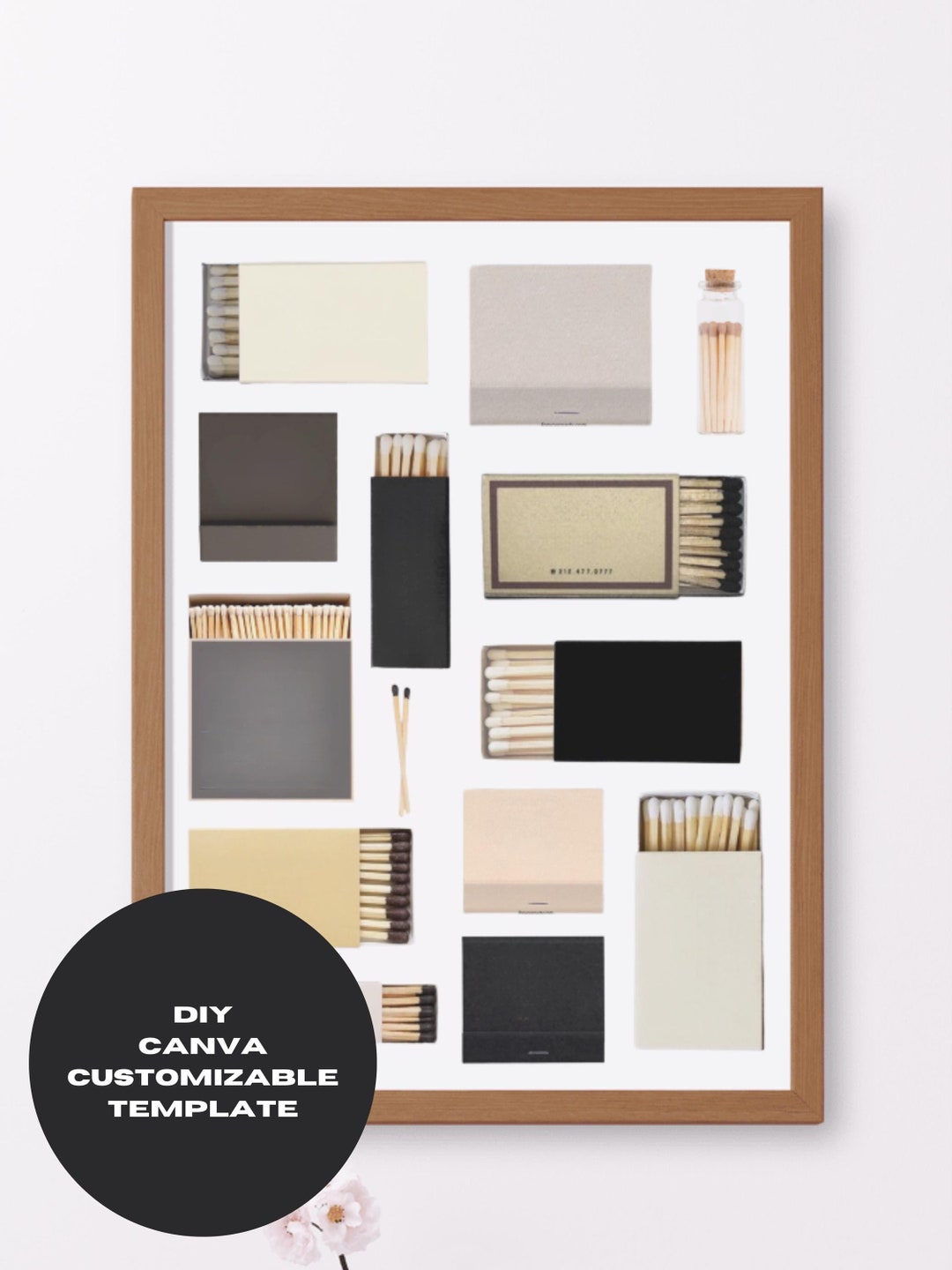 MATCHBOX CANVA TEMPLATE Etsy MATCHBOX CANVA TEMPLATE Etsy
