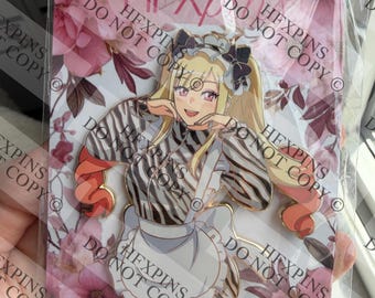 Pin de esmalte de Marin Kitagawa de My Dress Up Darling (cebra maid)