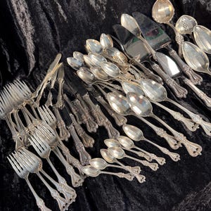 Antique Towle Old Colonial STERLING SILVER Flatware. Forks, Spoons and Knives. Sold Individually
