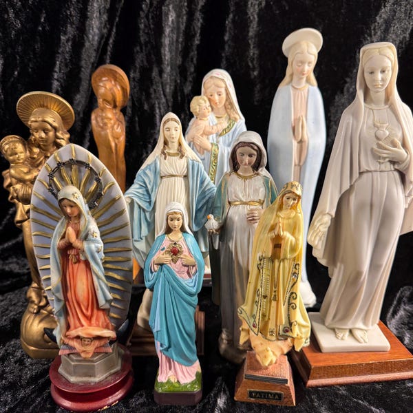 Madonna Virgin Mary Statues and Figurines. you choice