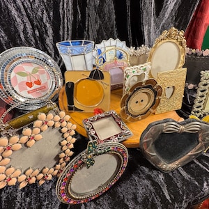 Miniature Picture Frames. Vintage Eclectic Assortment. Your Choice!