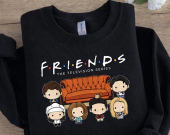 Felpa Friends, maglietta Friends, felpa Friends Trip, felpa Disney Trip, felpa trendy Friends Fan, regalo pullover Friends
