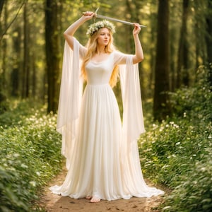 Sleeve Elven Dress - Etsy