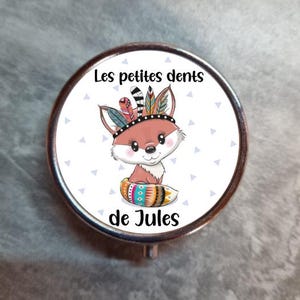 personalized baby tooth box