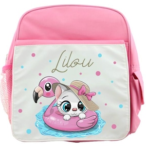 personalized children's backpack with first name / nursery / kindergarten backpack