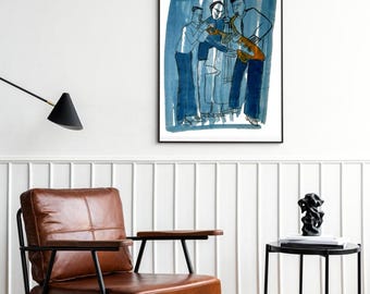 Jazz Print - wall art decor