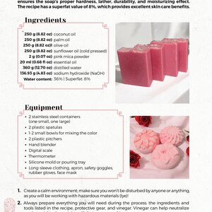 Soap Making PDF Ebook for Beginners – Cold Process Natural Soap Recipes ...