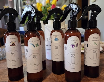 Odor-eliminating Room & Linen Spray – Fresh, Clean Scents, 8 oz. Non-toxic to children and pets.