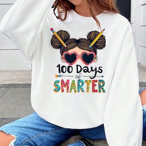 100 Days of School SVG: Teacher Shirt Design (Digital Download)