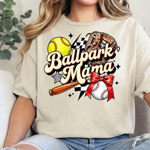 Softball Baseball Mama PNG, Ballpark Mama Retro Png, Game Day Vibes, Coquette Bow Sports Png, Checkered Baseball Mama Png, Softball Mama Png
