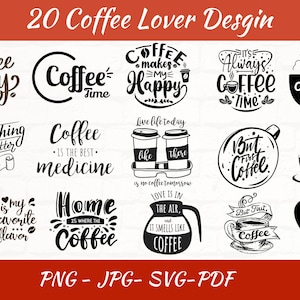 Coffee SVG Bundle - Funny Coffee SVG - Caffeine Queen - Coffee Lovers - Coffee Obsessed - Mug Svg - Coffee mug - Cut File Cricut