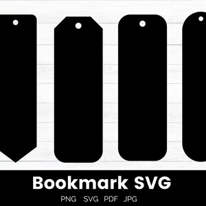 Plantilla de marcador SVG, marcador SVG, etiquetas de marcador, marcador imprimible, paquete de marcadores SVG, plantillas de marcador para Cricut
