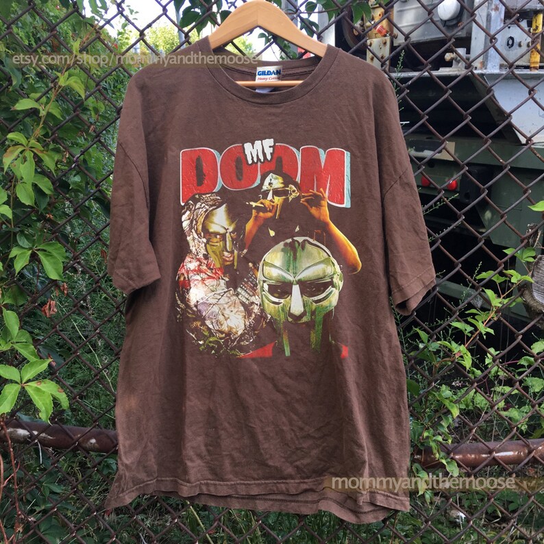 Vintage Mf Doom Rap Hip Hop T Shirt 