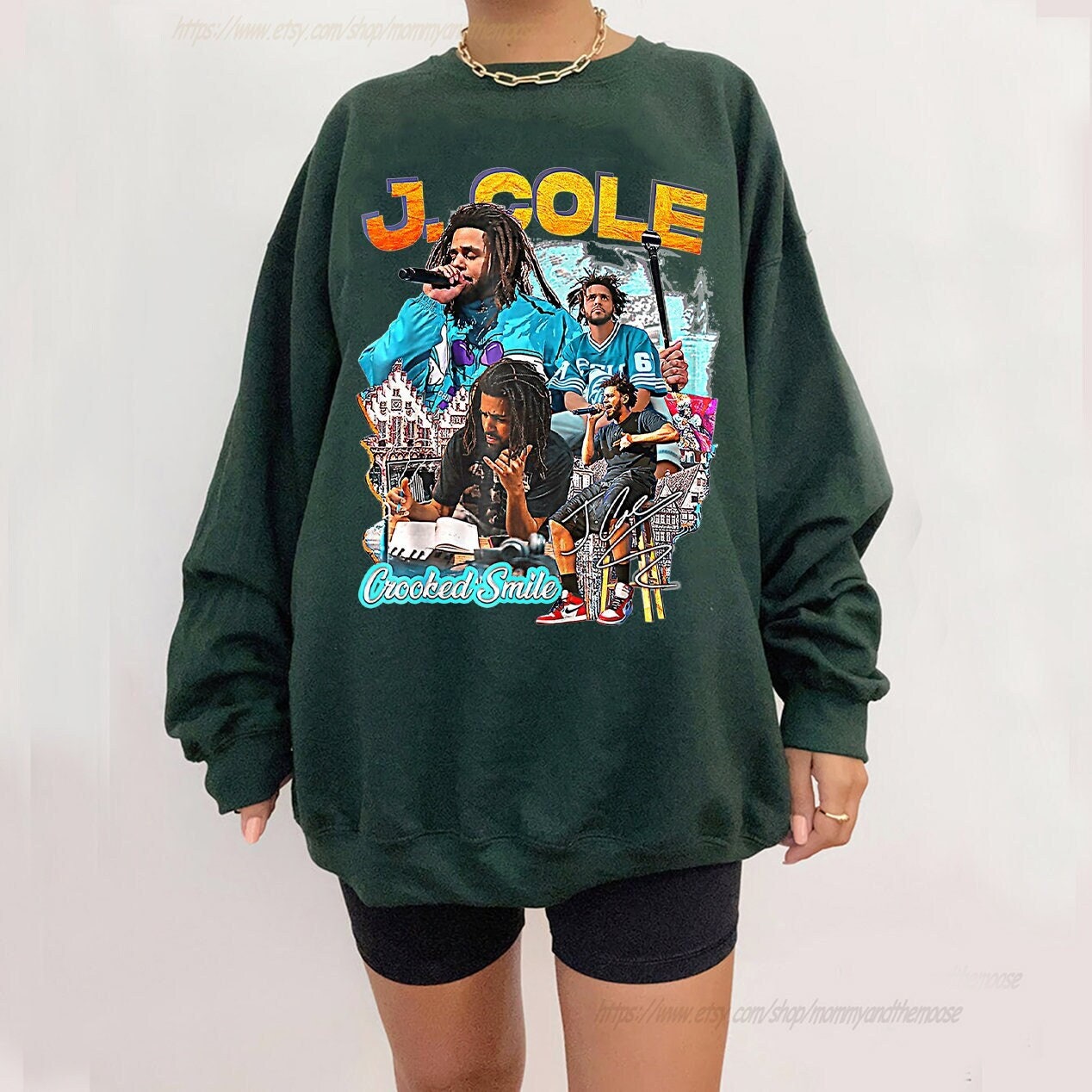 Discover Vintage J Cole Crewneck Sweatshirt