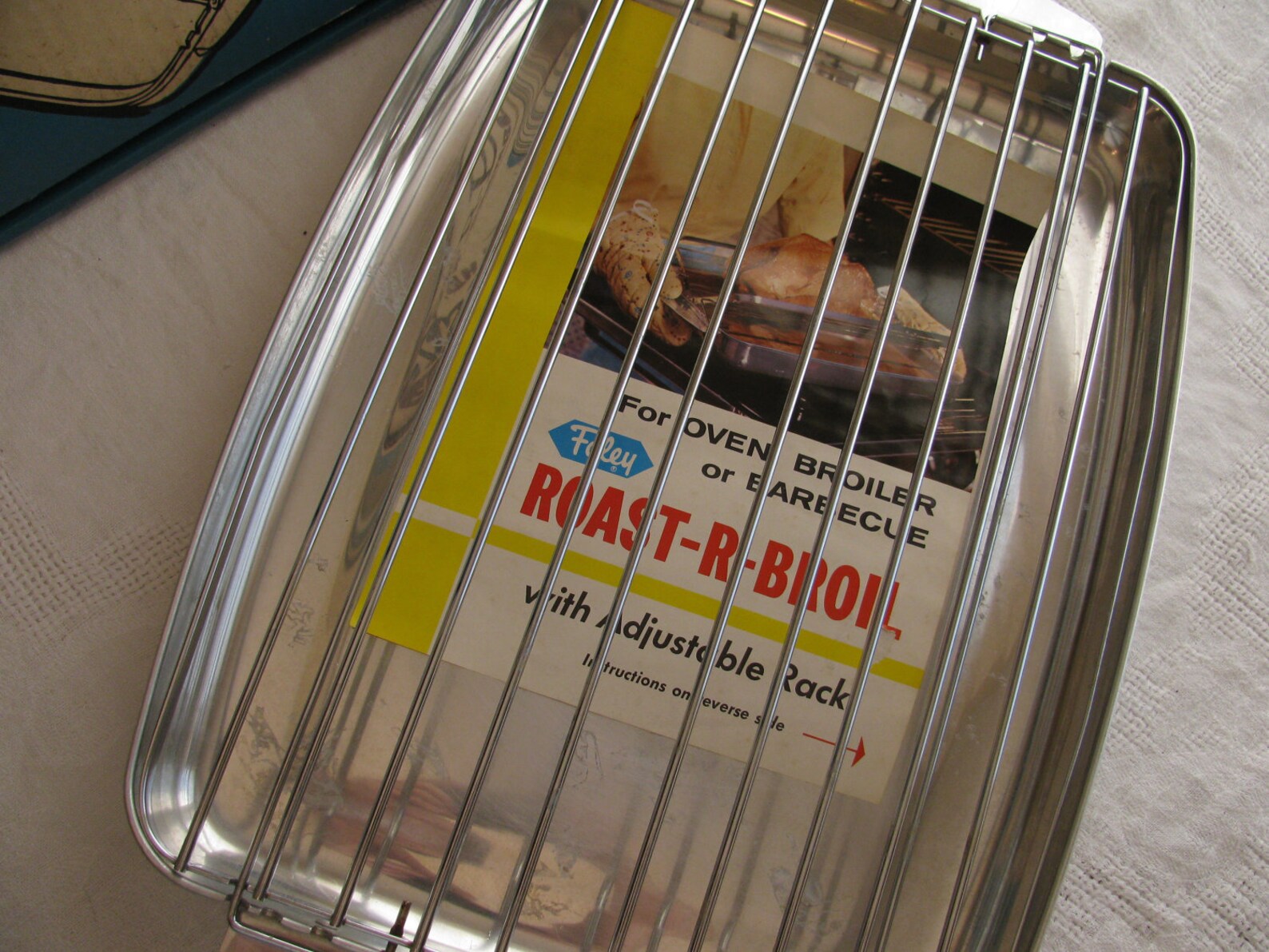 Foley Roast RBroil Pan with Adjustable Rack Etsy