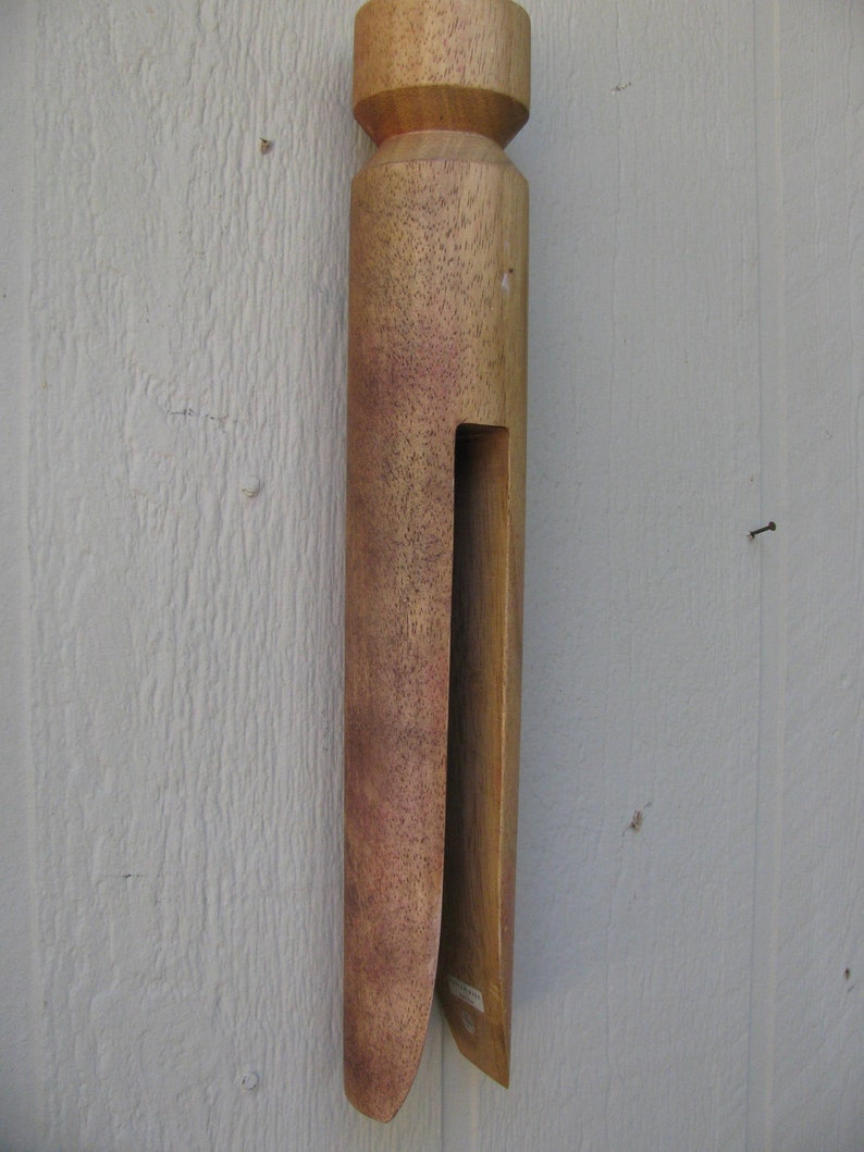 Giant Wood ClothesPin Wall Hanging Etsy