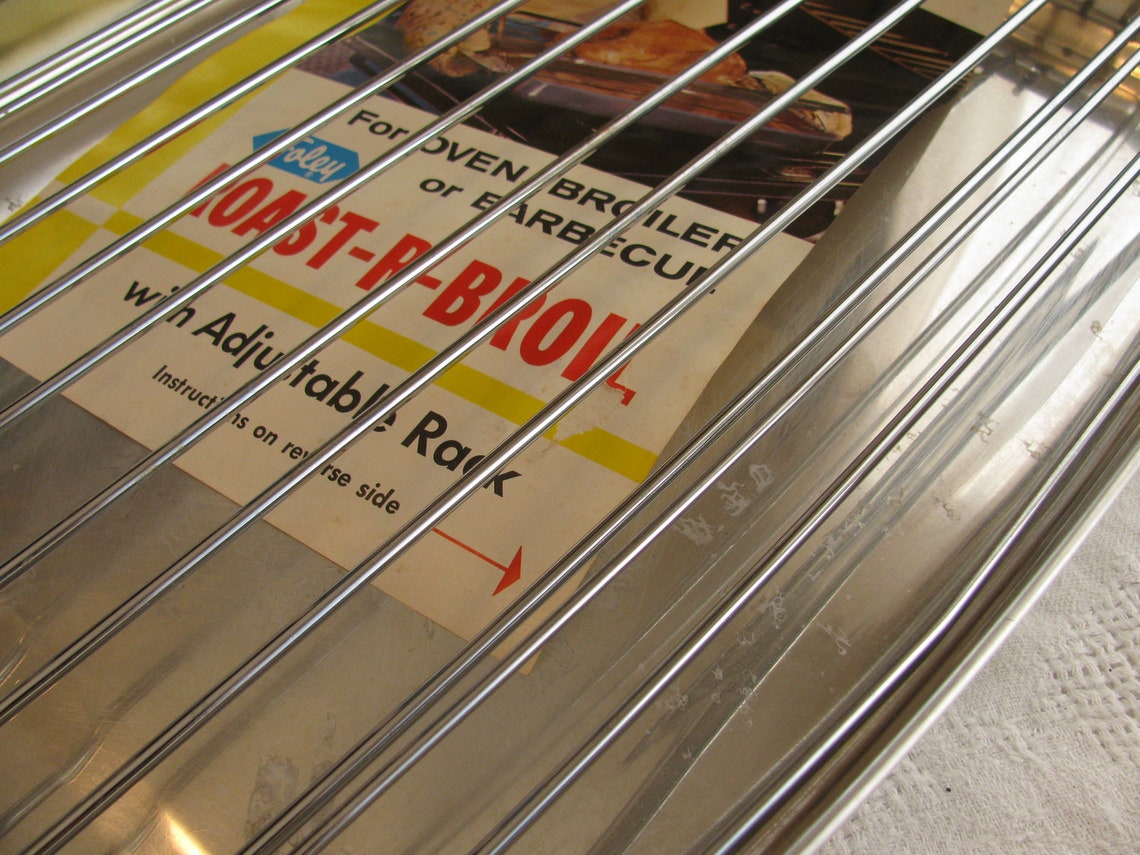 Foley Roast RBroil Pan with Adjustable Rack Etsy