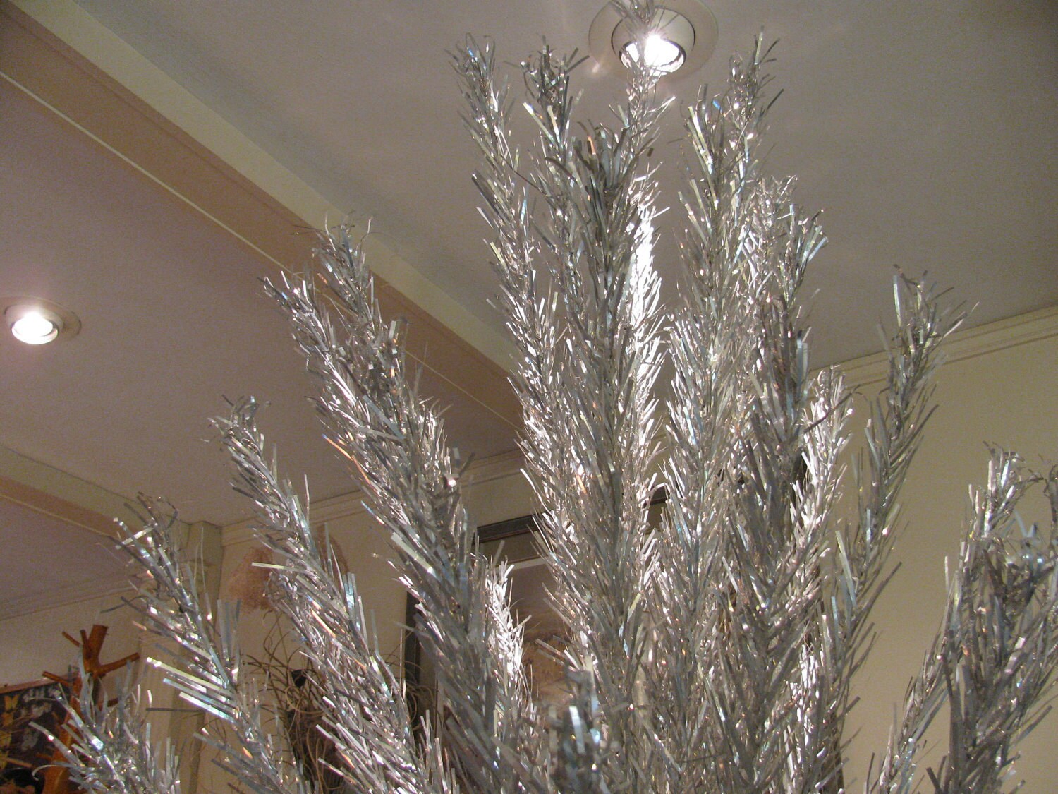SALE 7 ft Evergleam Aluminum Christmas Tree w/ Revolving Etsy