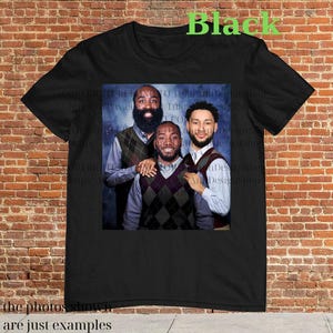 Kawhi Leonard James Harden Ben Simmons Step Brothers Basketball T-Shirt, Kawhi Leonard, James Harden Shirt, Ben Simmons Shirt, LAC Shirt