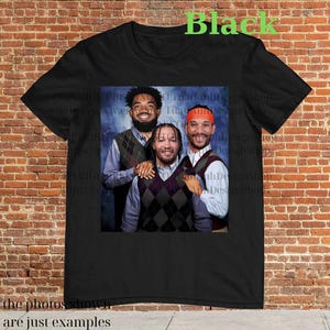 Karl-Anthony Towns Jalen Brunson Josh Hart Step Brothers Basketball T-Shirt, Karl-Anthony Towns Shirt, Jalen Brunson, Josh Hart Shirt