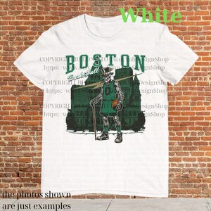 Skeleton Boston Basketball T-Shirt, Skeleton Basketball Shirt, Boston Basketball Crewneck, Boston Basketball Gifts, Boston Basketball Sleeve