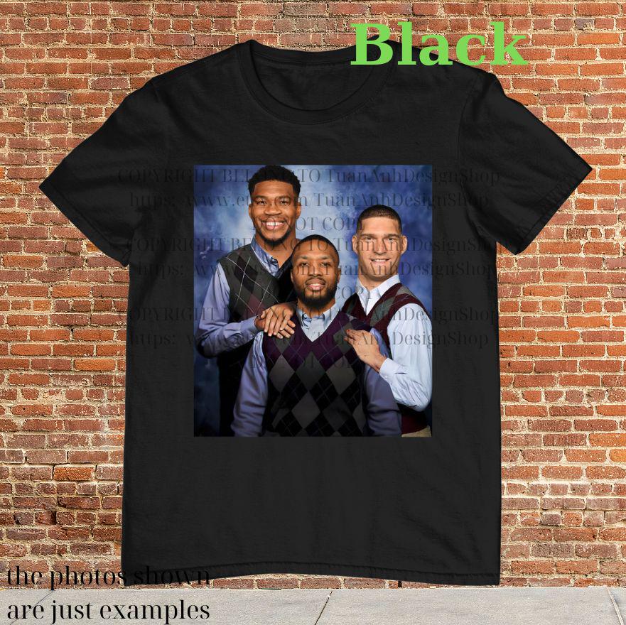 Damian Lillard Giannis Antetokounmpo Brook Lopez Step Brothers T-Shirt, Damian Lillard Shirt, Giannis Antetokounmpo Shirt, Brook Lopez Shirt