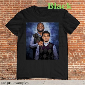 Victor Wembanyama Malaki Branham  Step Brothers T-Shirt, Victor Wembanyama Shirt, Malaki Branham Sweatshirt, San Antonio Basketball Shirt