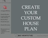 Custom House Plan: Tiny Home Design (PDF)
