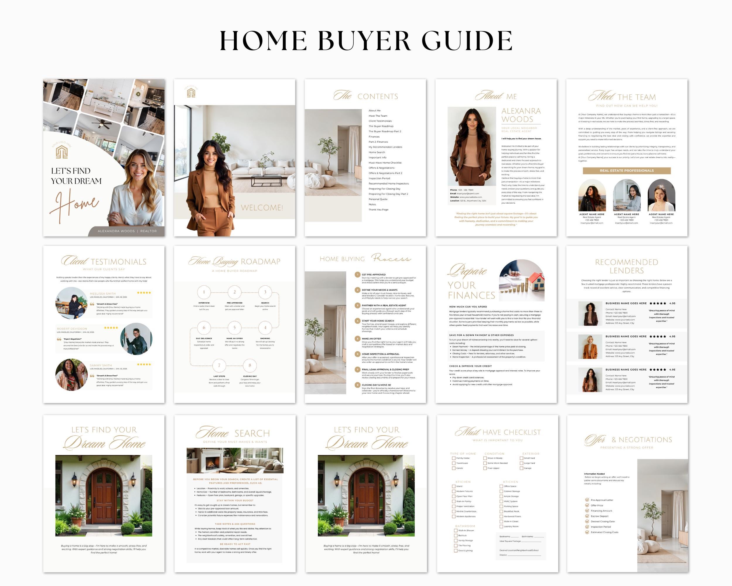 Real Estate Seller Guide & Home Buyer Guide Bundle | Home Seller Guide ...