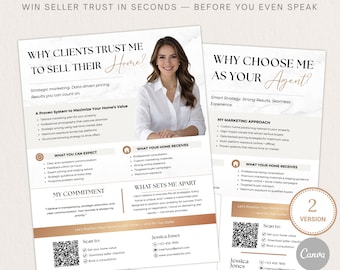 Real Estate Introduction Flyer | Marketing Flyer | Farming Flyer | Real Estate Marketing | Introduction Flyer, What Makes Me Different Flyer
